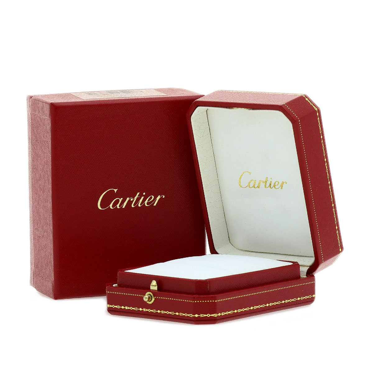CARTIER Maillon Panthère #47 Ring K18 White Gold Ladies [Used]