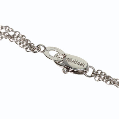 Damiani Smoky Quartz Diamond Necklace K18 White Gold 18K Yellow GoldLadies [Used]