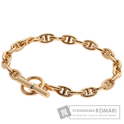 HERMES Shane Dunkle TPM 26 frames Bracelet K18 Pink Gold Ladies [Used]