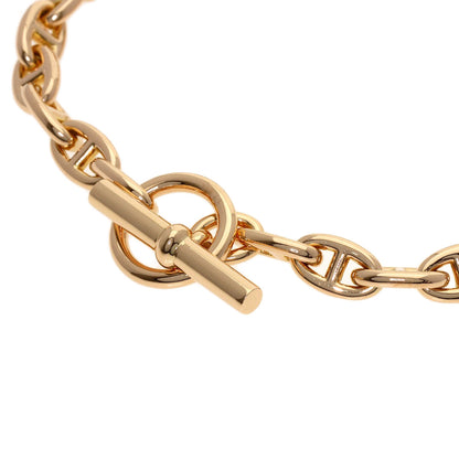 HERMES Shane Dunkle TPM 26 frames Bracelet K18 Pink Gold Ladies [Used]