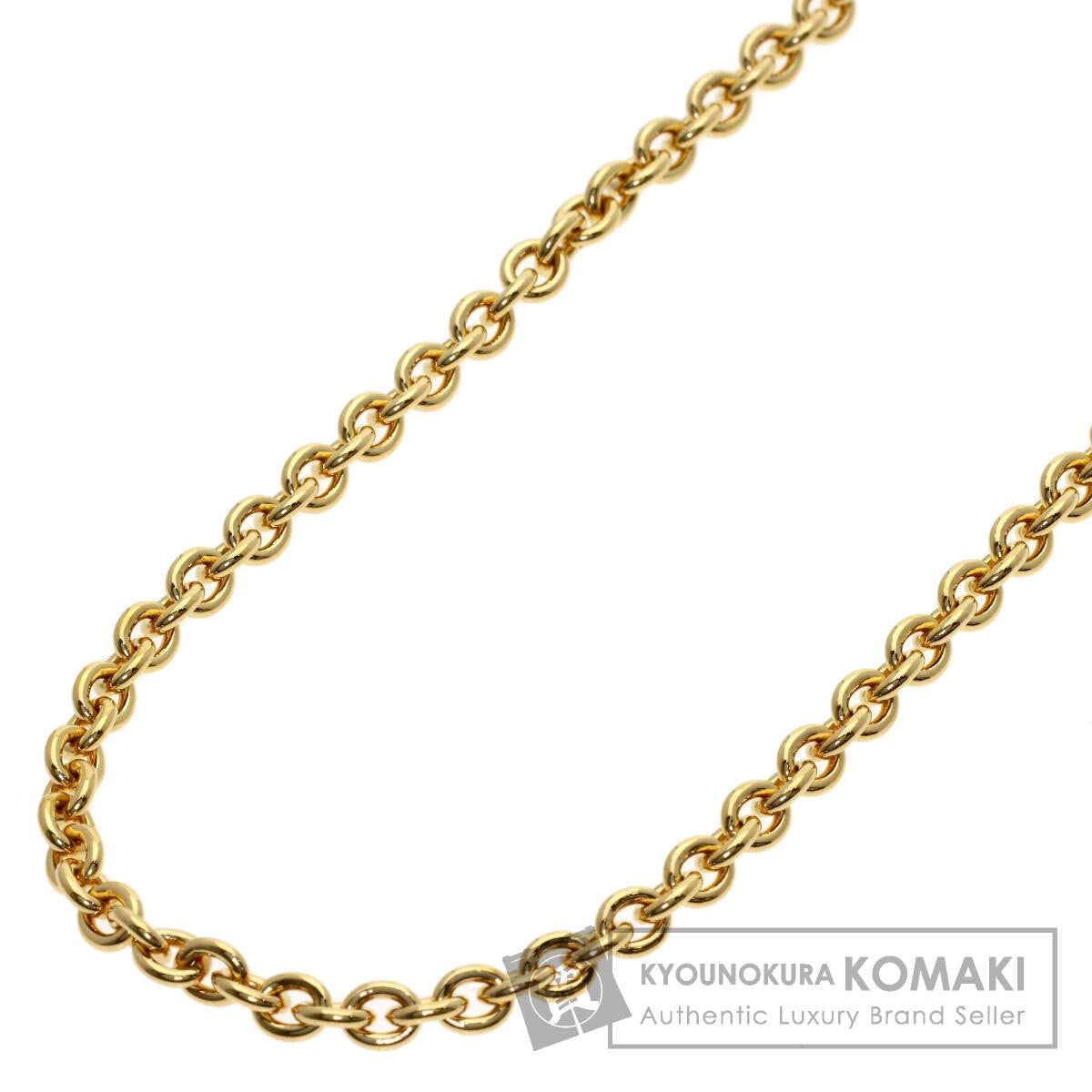 BVLGARI Chain 19.7" Necklace K18 Yellow Gold Ladies [Used]
