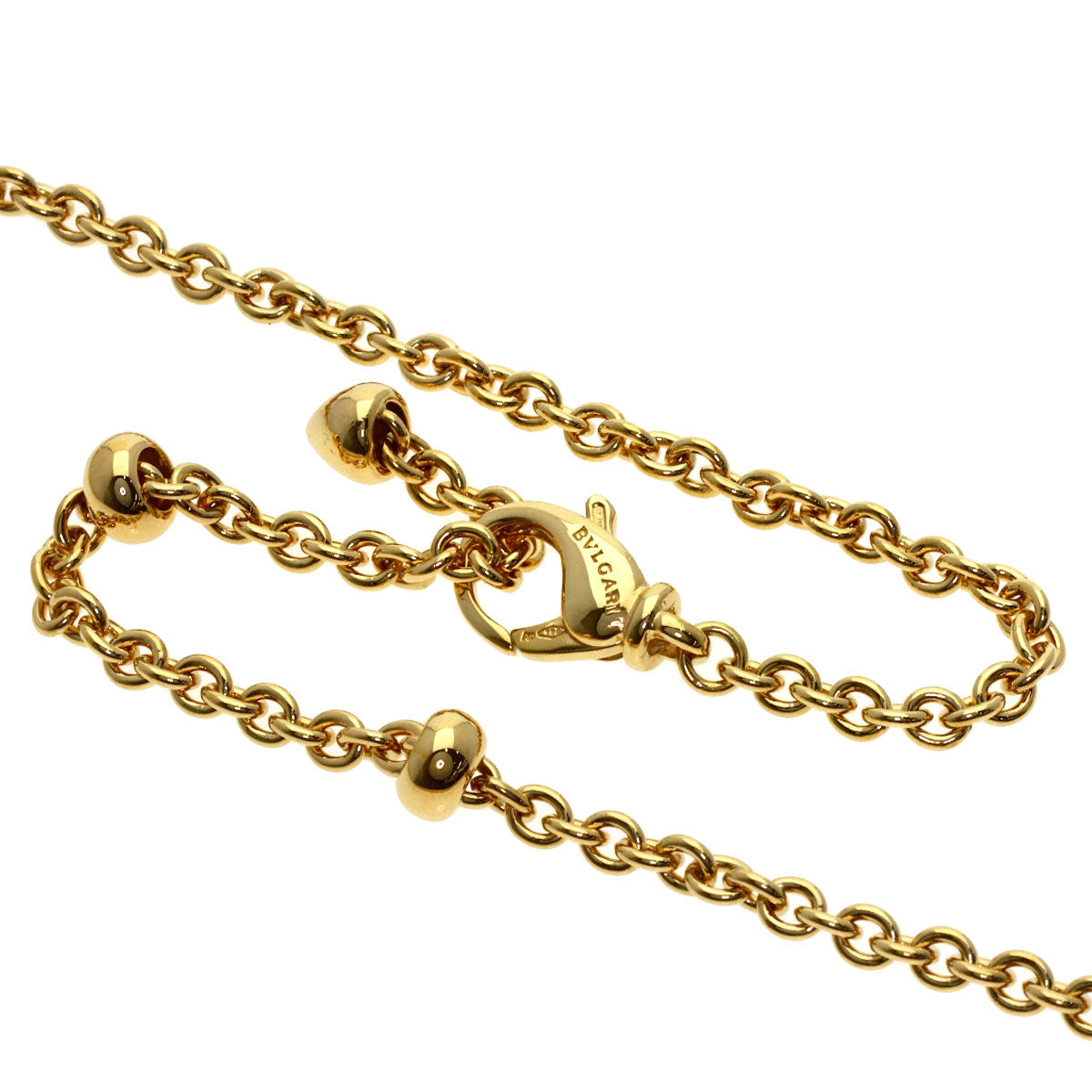 BVLGARI Chain 19.7" Necklace K18 Yellow Gold Ladies [Used]