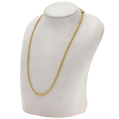 BVLGARI Chain 19.7" Necklace K18 Yellow Gold Ladies [Used]