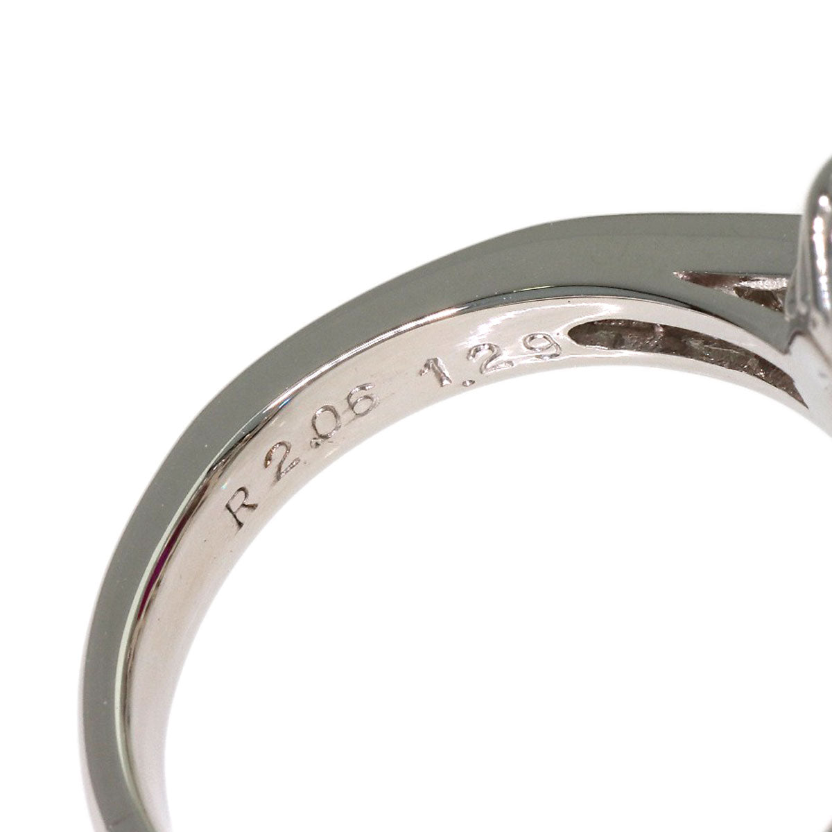 2.06ct Ruby Diamond Ring Platinum PT900 8g　Ladies