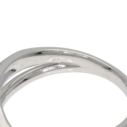 STAR JEWELRY Diamond Ring K18 White Gold Ladies [Used]