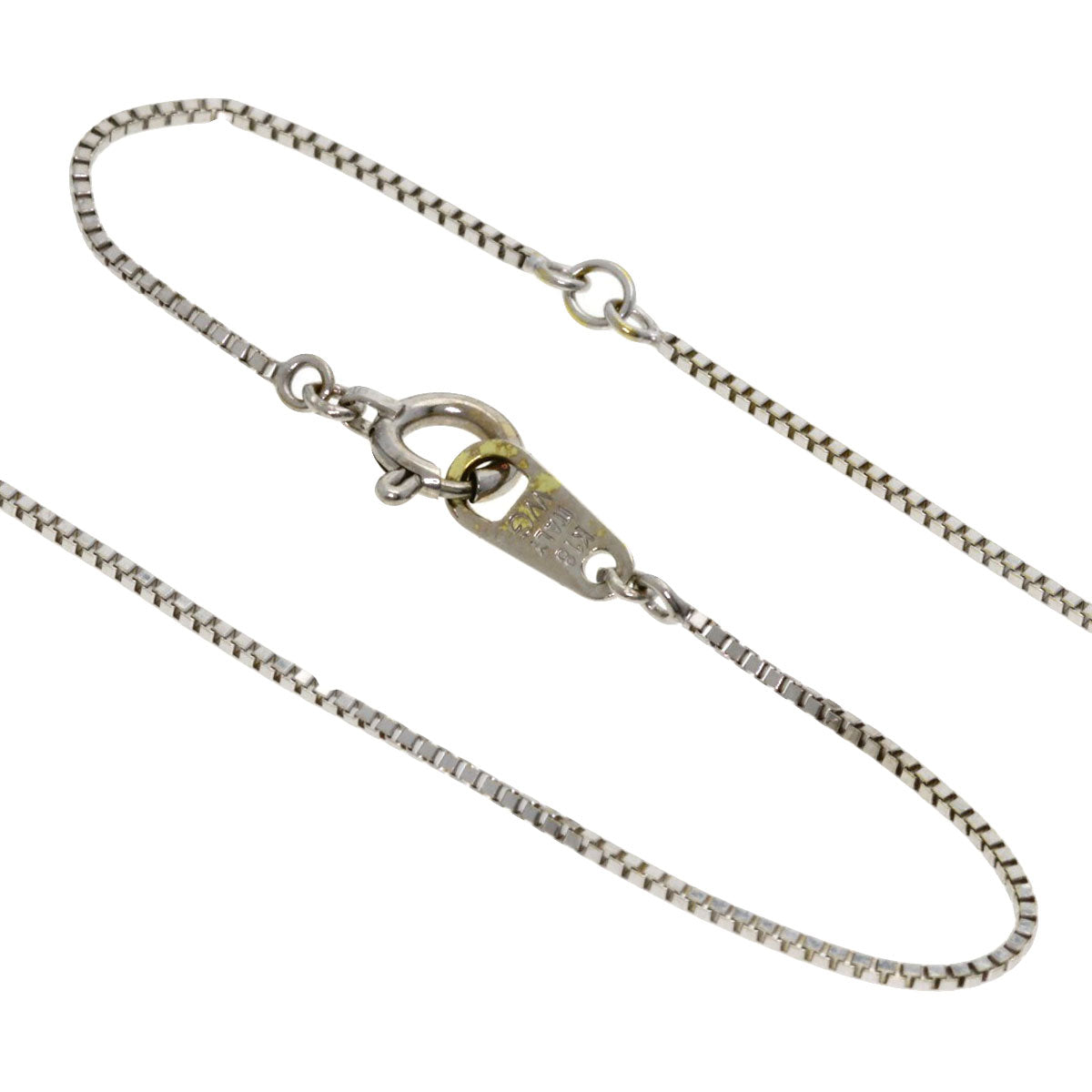 star sand Diamond Necklace K18 Yellow Gold K18 White GoldLadies [Used]
