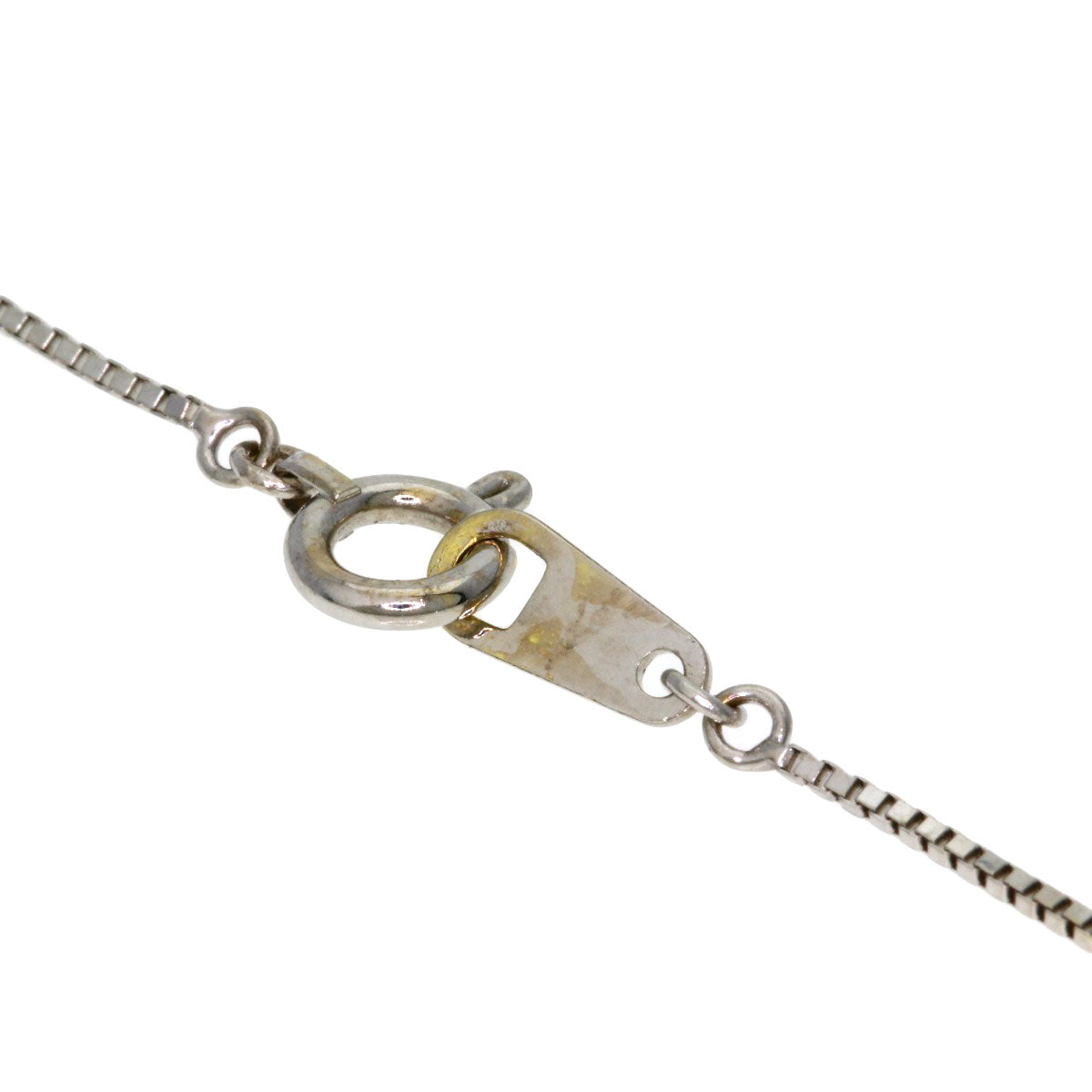 star sand Diamond Necklace K18 Yellow Gold K18 White GoldLadies [Used]