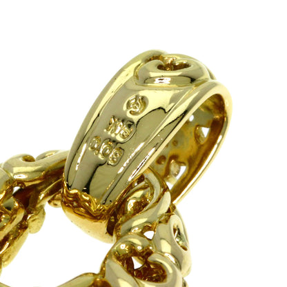 TASAKI Diamond Pendant top K18 Yellow Gold Ladies [Used]