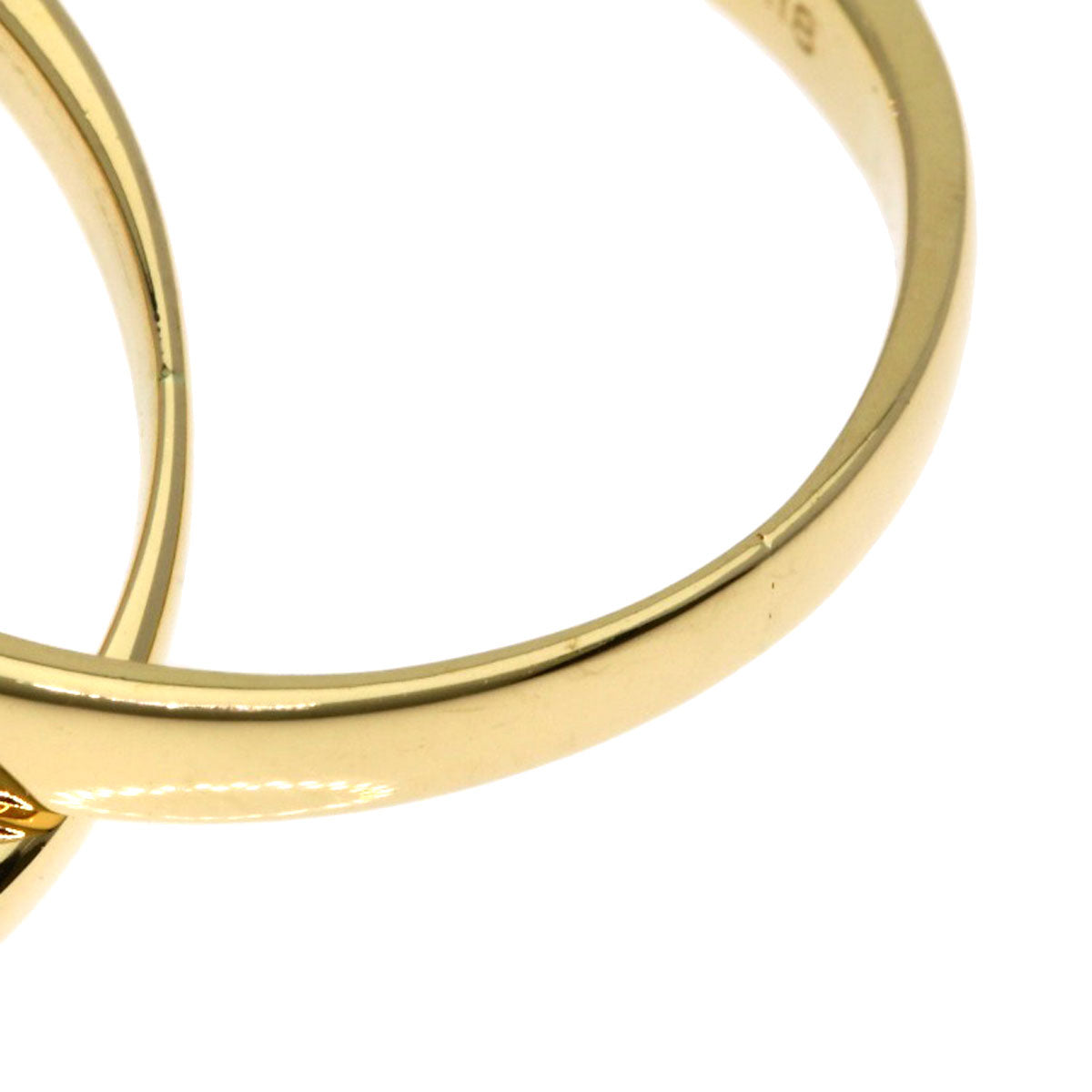 TASAKI Emerald Diamond 2 series Ring K18 Yellow Gold Ladies [Used]