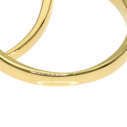 TASAKI Emerald Diamond 2 series Ring K18 Yellow Gold Ladies [Used]