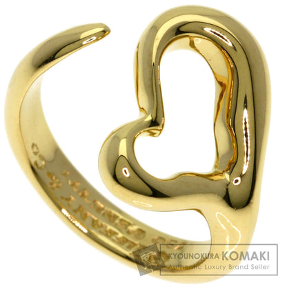 TIFFANY&Co. Open heart Ring K18 Yellow Gold Ladies [Used]