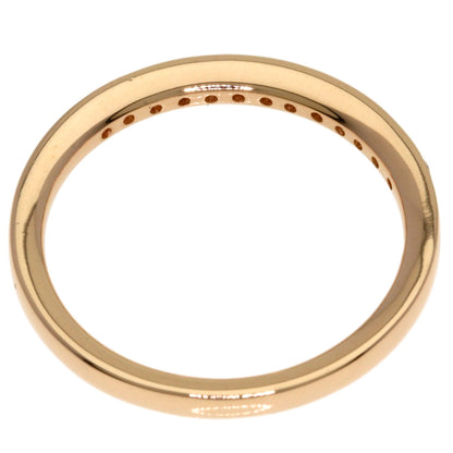 4℃ Diamond Ring K18 Pink Gold Ladies [Used]