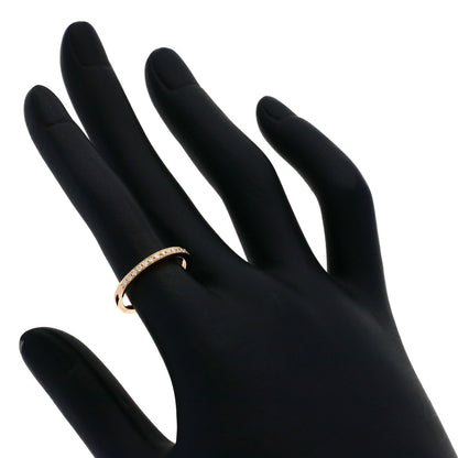 4℃ Diamond Ring K18 Pink Gold Ladies [Used]