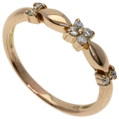 VENDOME Diamond Ring K18 Pink Gold Ladies [Used]