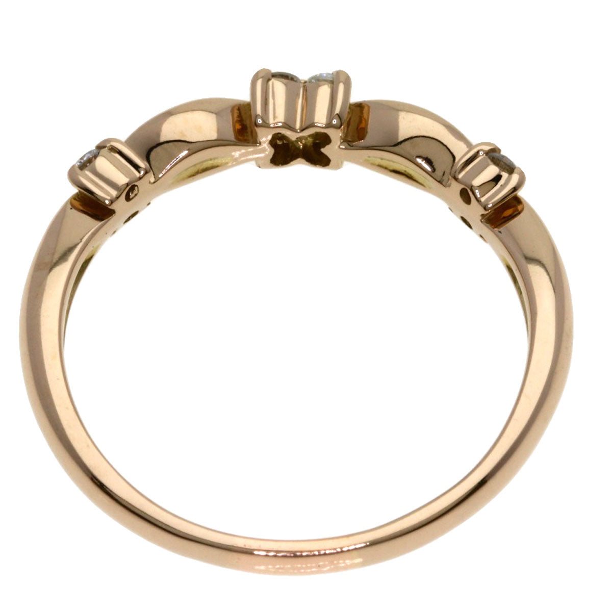 VENDOME Diamond Ring K18 Pink Gold Ladies [Used]