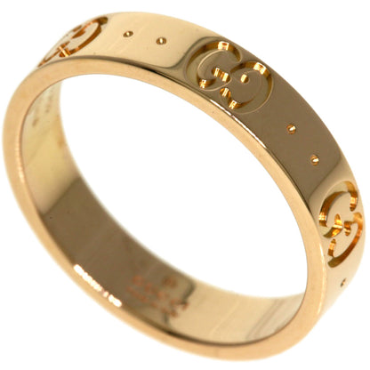 GUCCI Icon # 11 Ring K18 Pink Gold Ladies [Used]