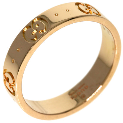 GUCCI Icon # 11 Ring K18 Pink Gold Ladies [Used]