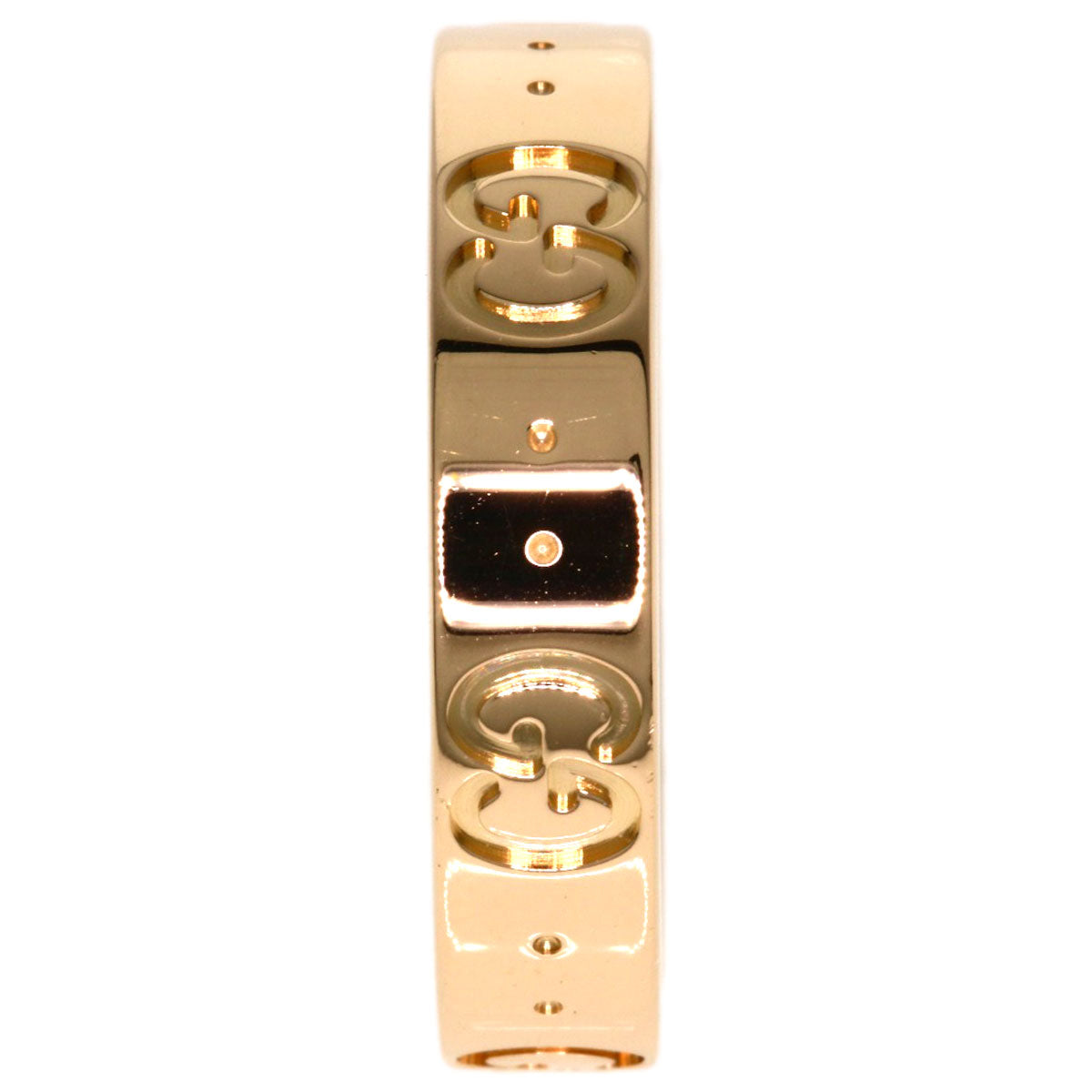 GUCCI Icon # 11 Ring K18 Pink Gold Ladies [Used]