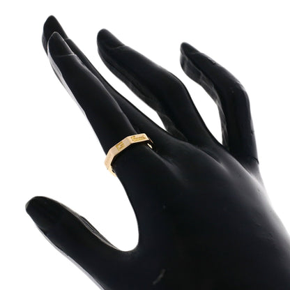 GUCCI Octagonal #11 Ring K18 Pink Gold Ladies [Used]