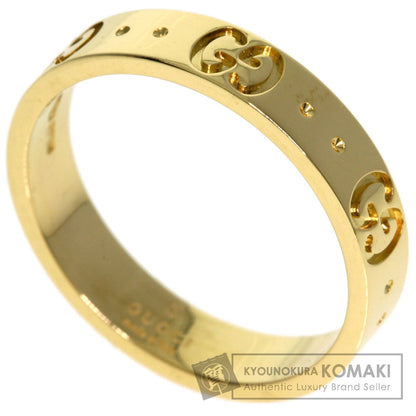 GUCCI Icon # 13 Ring K18 Yellow Gold Ladies [Used]