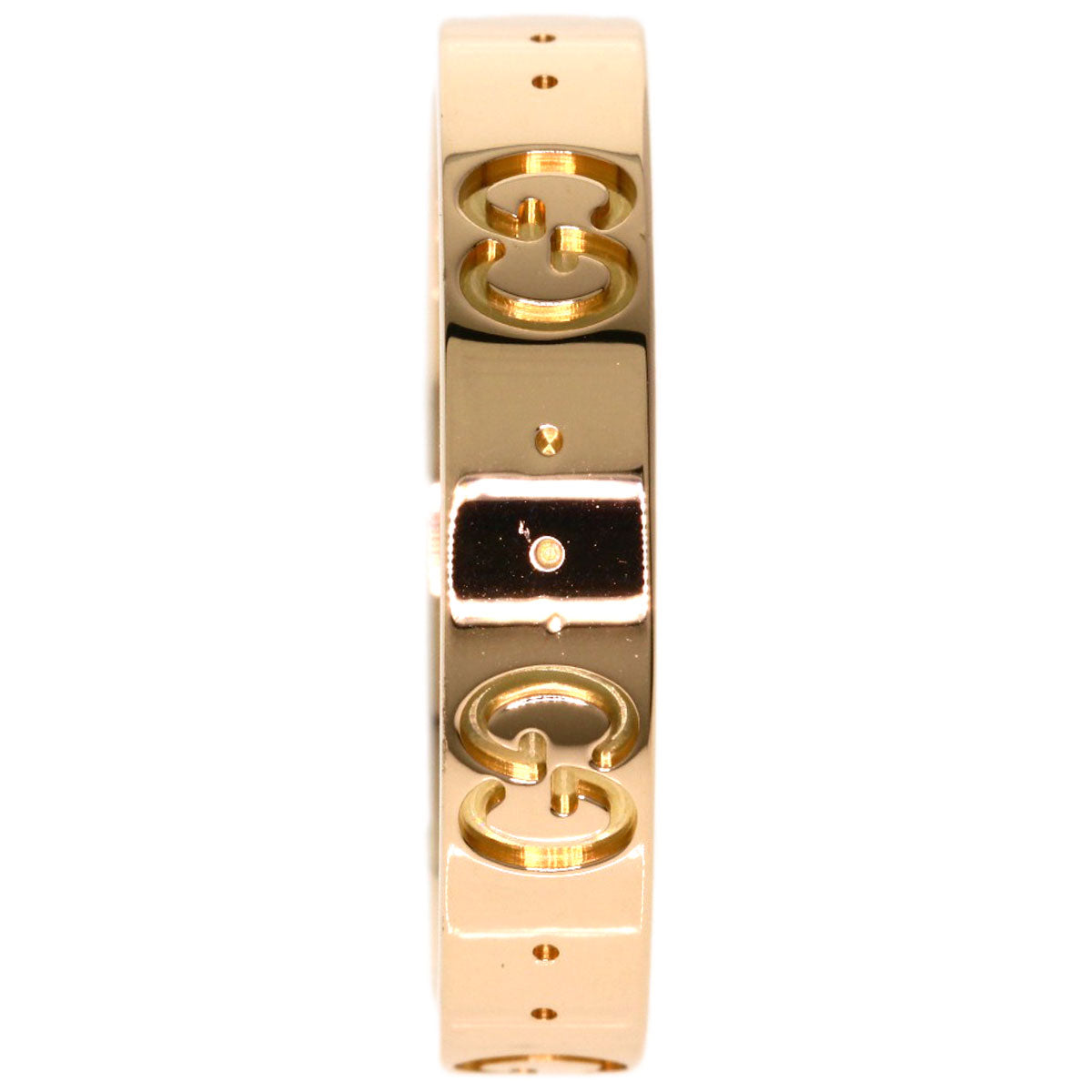 GUCCI Icon #16 Ring K18 Pink Gold Ladies [Used]