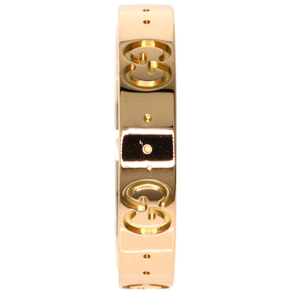 GUCCI Icon #16 Ring K18 Pink Gold Ladies [Used]