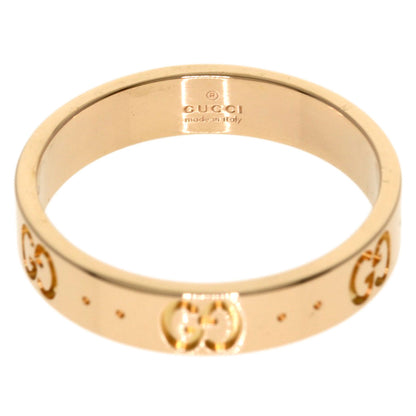 GUCCI Icon #16 Ring K18 Pink Gold Ladies [Used]