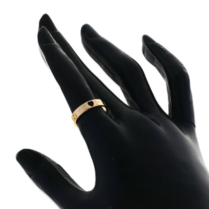 GUCCI Icon Amore #9 Ring K18 Pink Gold Ladies [Used]