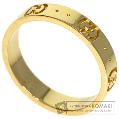 GUCCI Icon # 15 Ring K18 Yellow Gold Ladies [Used]