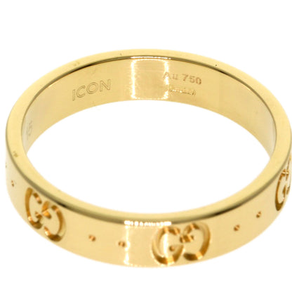 GUCCI Icon # 15 Ring K18 Yellow Gold Ladies [Used]