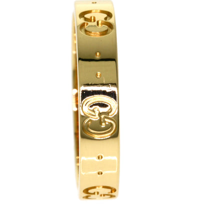 GUCCI Icon # 15 Ring K18 Yellow Gold Ladies [Used]
