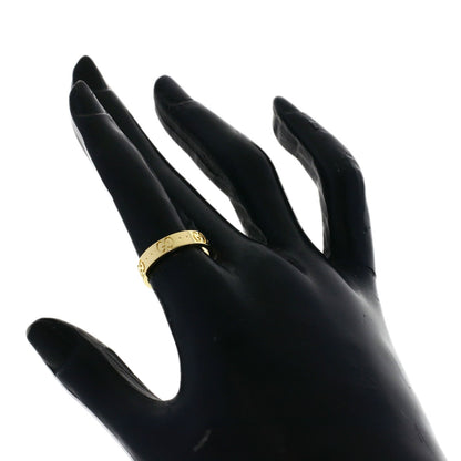 GUCCI Icon # 11 Ring K18 Yellow Gold Ladies [Used]
