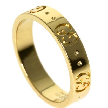 GUCCI Icon # 11 Ring K18 Yellow Gold Ladies [Used]