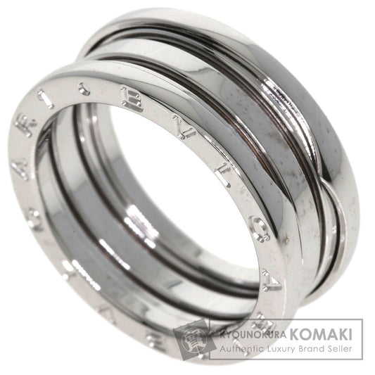 BVLGARI B.zero1 2 band #60 Ring K18 White Gold Ladies [Used]