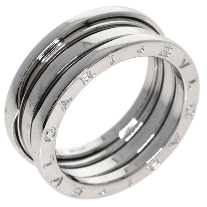 BVLGARI B.zero1 2 band #60 Ring K18 White Gold Ladies [Used]