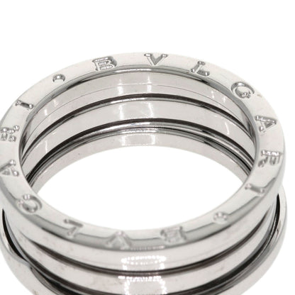 BVLGARI B.zero1 2 band #60 Ring K18 White Gold Ladies [Used]