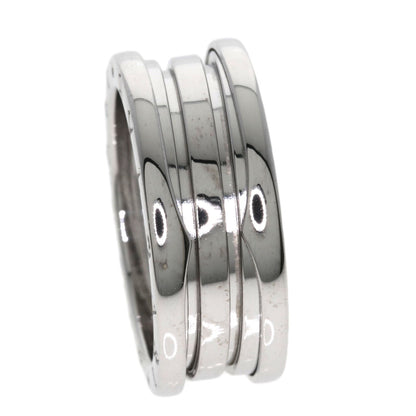 BVLGARI B.zero1 2 band #60 Ring K18 White Gold Ladies [Used]