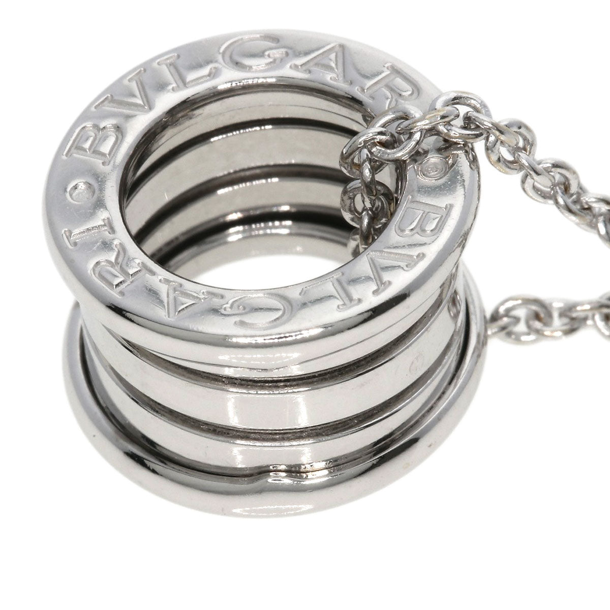 BVLGARI B.zero1 Necklace K18 White Gold Ladies [Used]