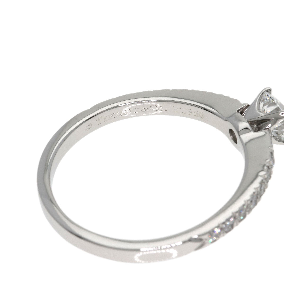 TIFFANY&Co. Novo Diamond Ring Platinum PT950 Ladies [Used]