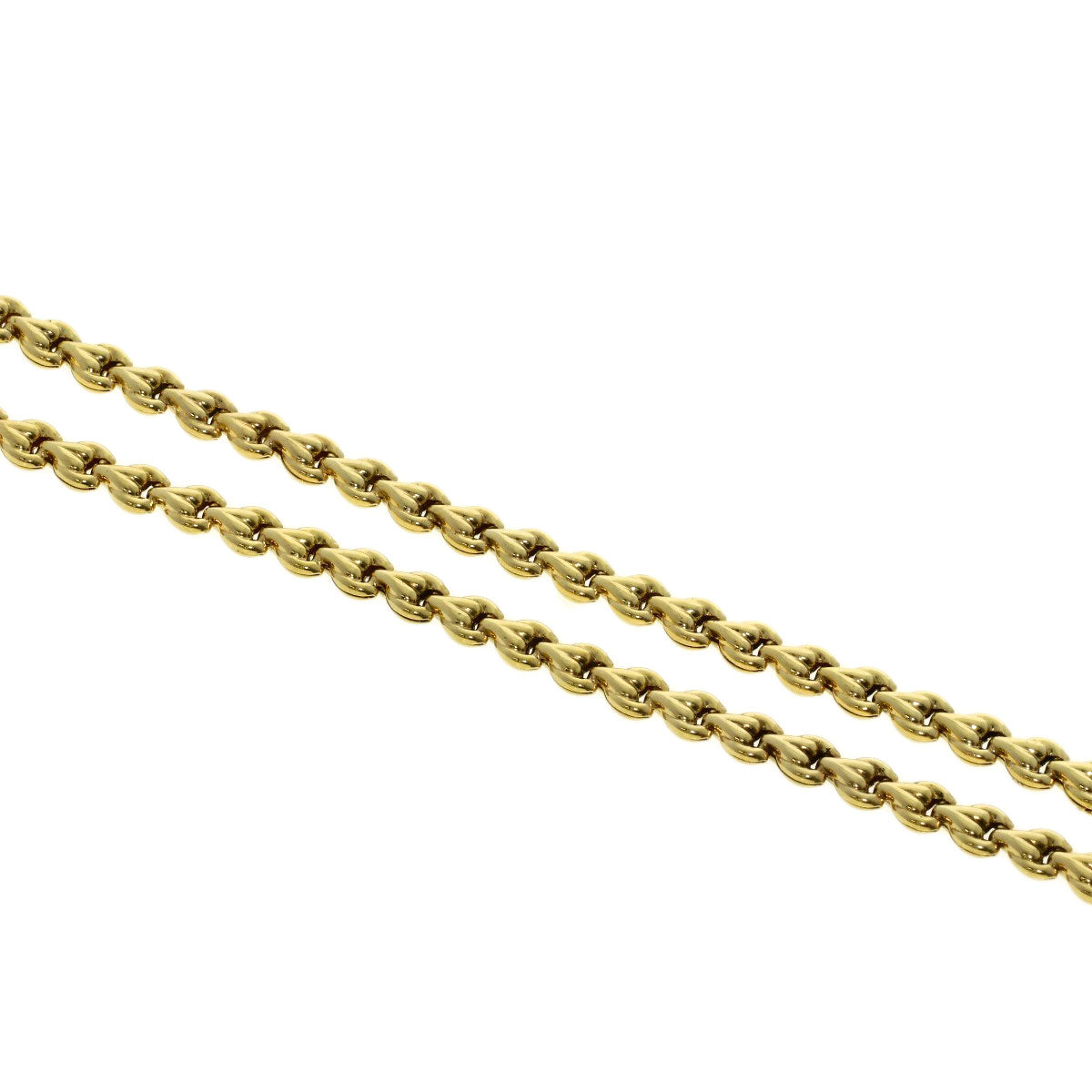 Jeunet Diamond Necklace K18 Yellow Gold Ladies [Used]