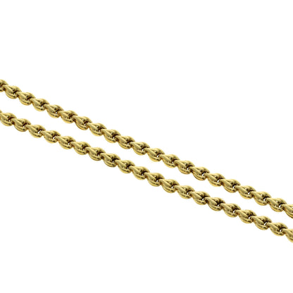 Jeunet Diamond Necklace K18 Yellow Gold Ladies [Used]