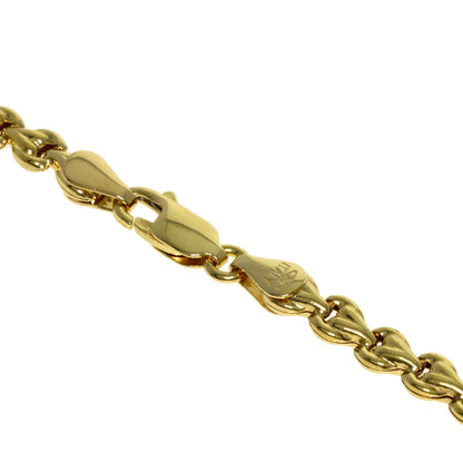 Jeunet Diamond Necklace K18 Yellow Gold Ladies [Used]