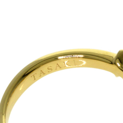 TASAKI Chatty Plant 5PDiamond Ring K18 Yellow Gold Ladies [Used]