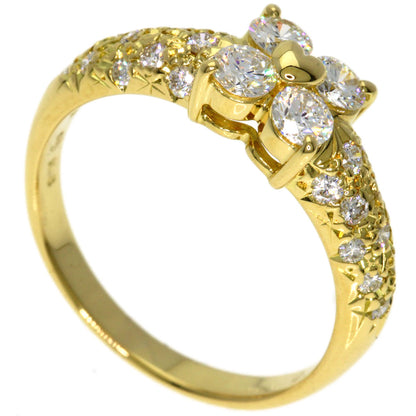 TASAKI Diamond Ring K18 Yellow Gold Ladies [Used]