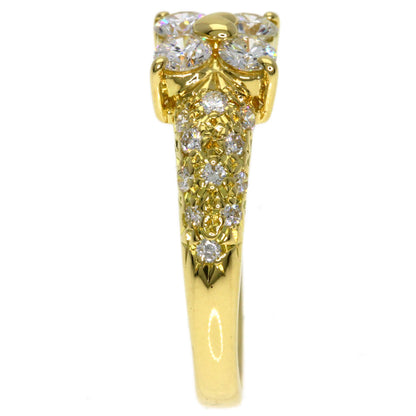 TASAKI Diamond Ring K18 Yellow Gold Ladies [Used]