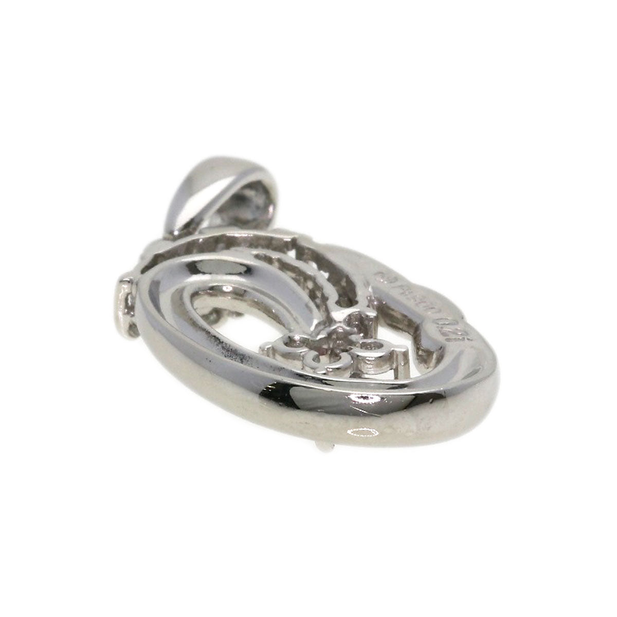 TASAKI Diamond Pendant top Platinum PT900 Ladies [Used]