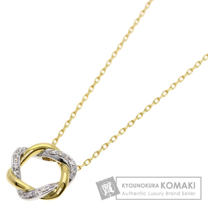 VENDOME Diamond Necklace K18 Yellow Gold K18 White GoldLadies [Used]