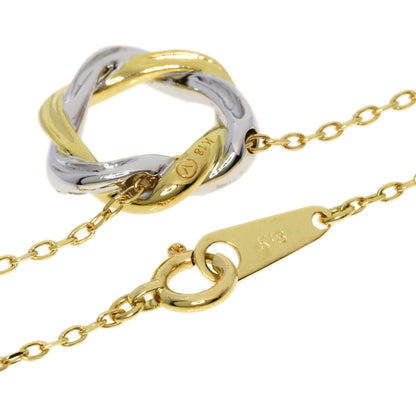 VENDOME Diamond Necklace K18 Yellow Gold K18 White GoldLadies [Used]
