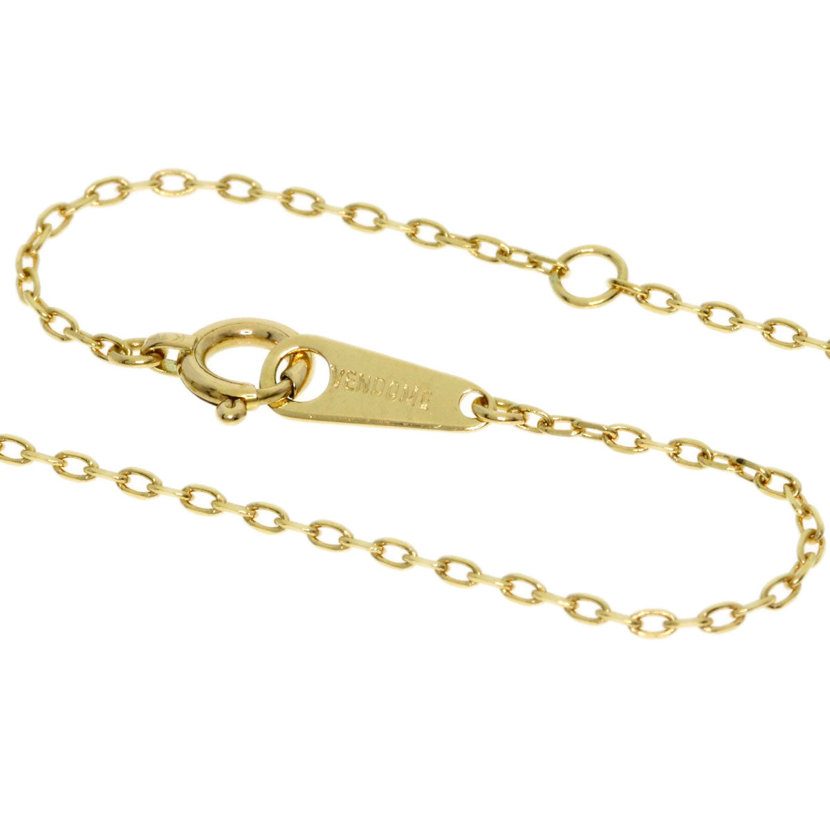 VENDOME Diamond Necklace K18 Yellow Gold K18 White GoldLadies [Used]