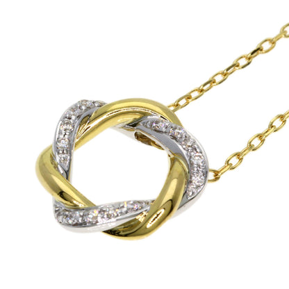 VENDOME Diamond Necklace K18 Yellow Gold K18 White GoldLadies [Used]